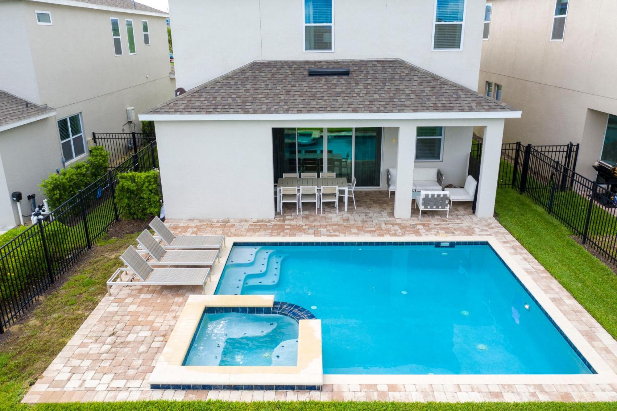 Luxurious 5Bd Private Pool Jacuzzi & Game Room At Encore 7432 Reunion Exterior foto